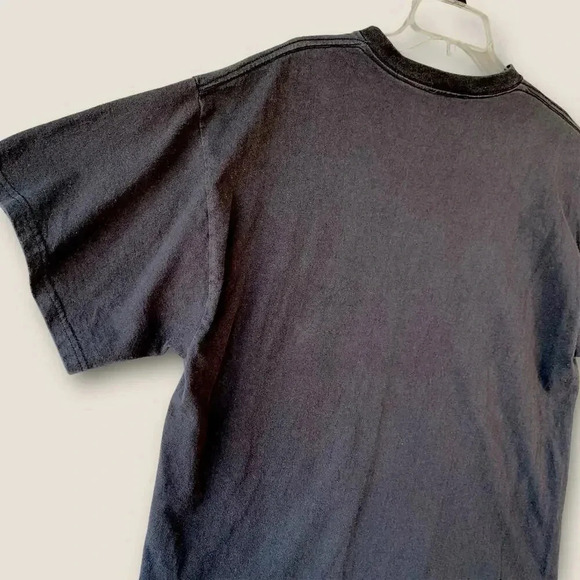 Bob Marley 2007 Lion Head Zion Rootswear Short Sleeve Tee Shirt Size 1X Black - Picture 8 of 12